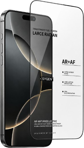 Sygen transparent full-screen AR + AF glass